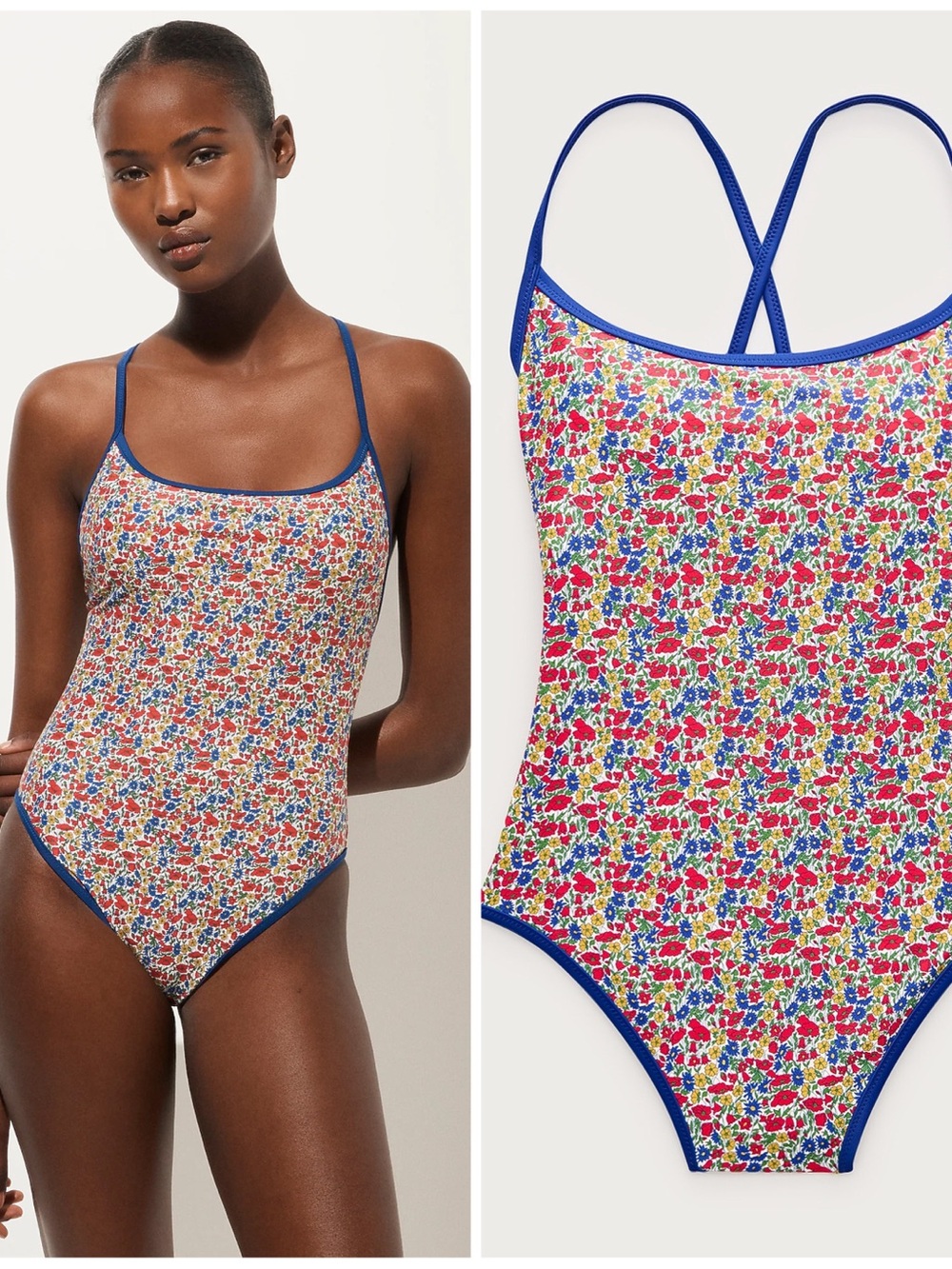 NWT J.Crew Sydney One-Piece Liberty Floral Petal Bud 8 *liner